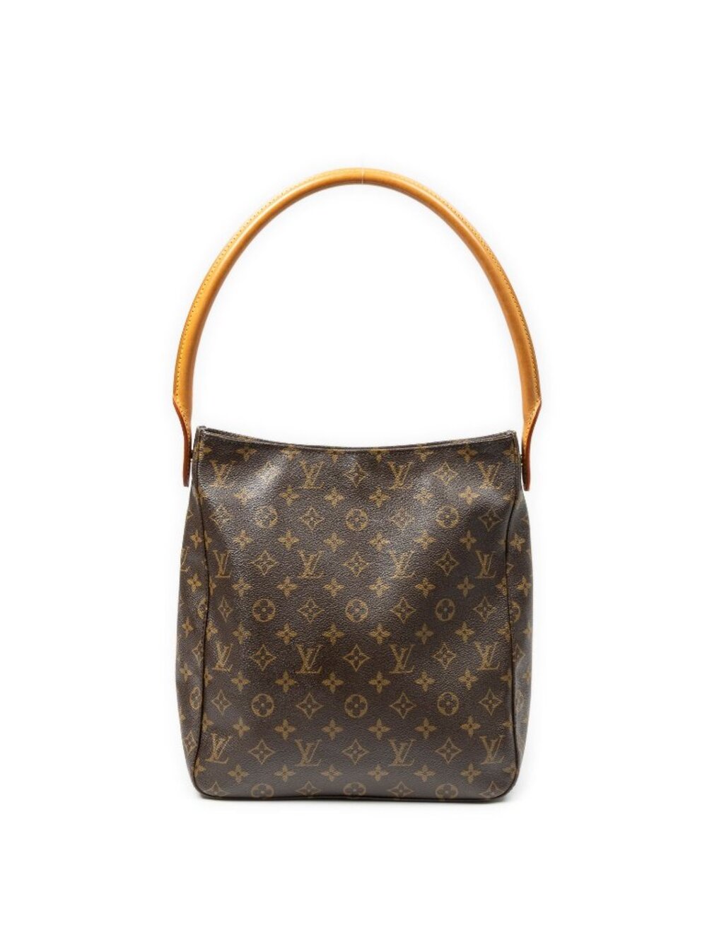 Louis Vuitton Looping Brown Monogram Canvas Shoulder Bag